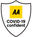 covid confident badge